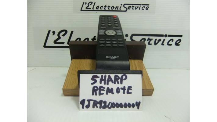 Sharp 9JR9800000004 remote control   .